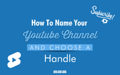 How To Name Your YouTube Channel And Choose A Handle